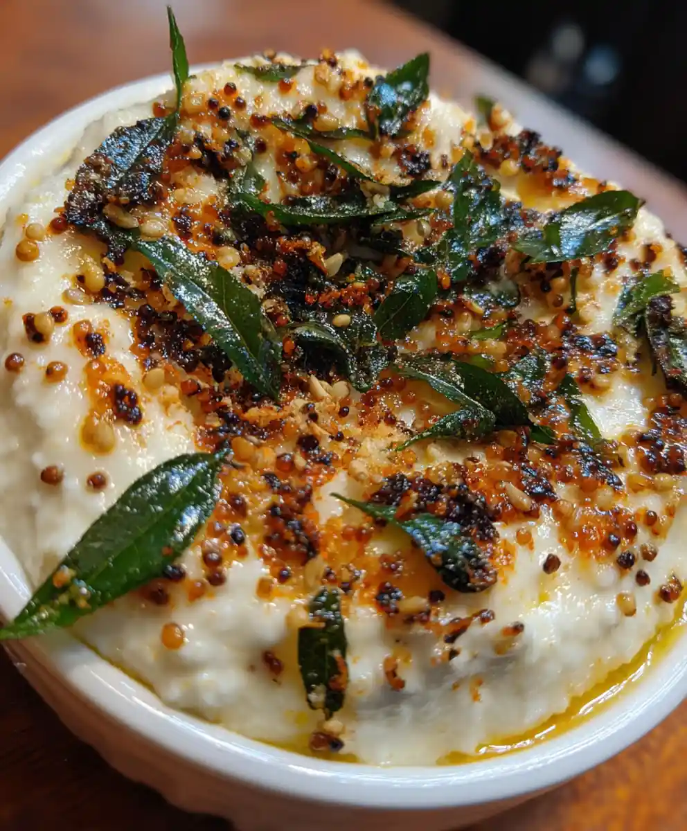 Coconut Chutney Recipe With Green Chili And Curry Leaf Specks 7 coconut chutney recipe With Green Chili And Curry Leaf Specks
