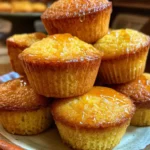 Cornbread Muffins Recipe With Honey Amber Brush 1760560653.1423714