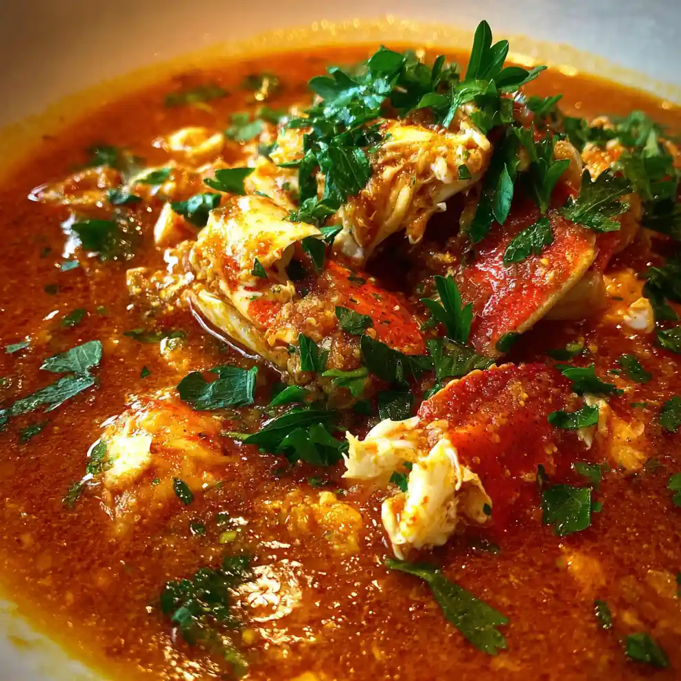 Crab Stew Recipe With Saffron Tomato Broth 6 crab stew recipe With Saffron Tomato Broth