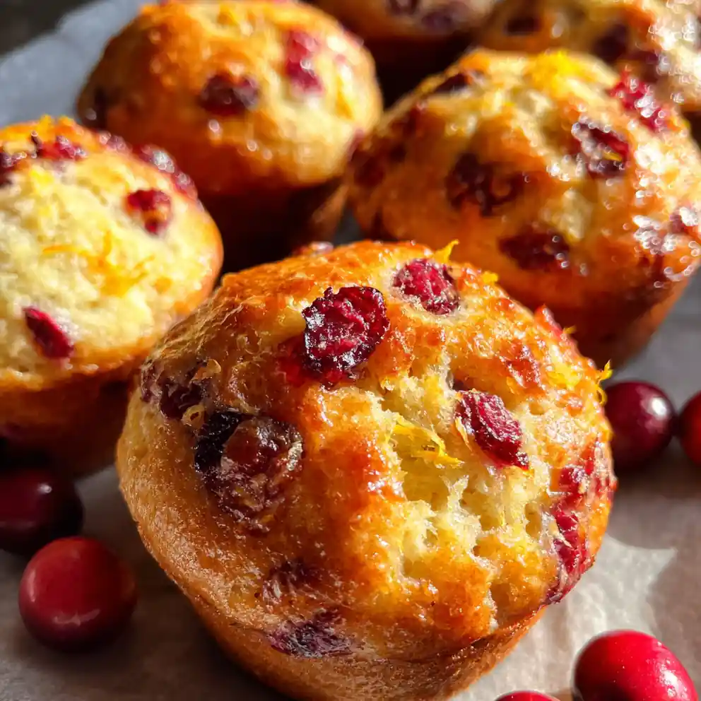 cranberry orange muffins recipe Ruby Citrus Crowned