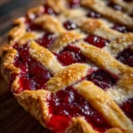 Cranberry Pie Recipe With Crimson Lattice Top 1760572322.0722663