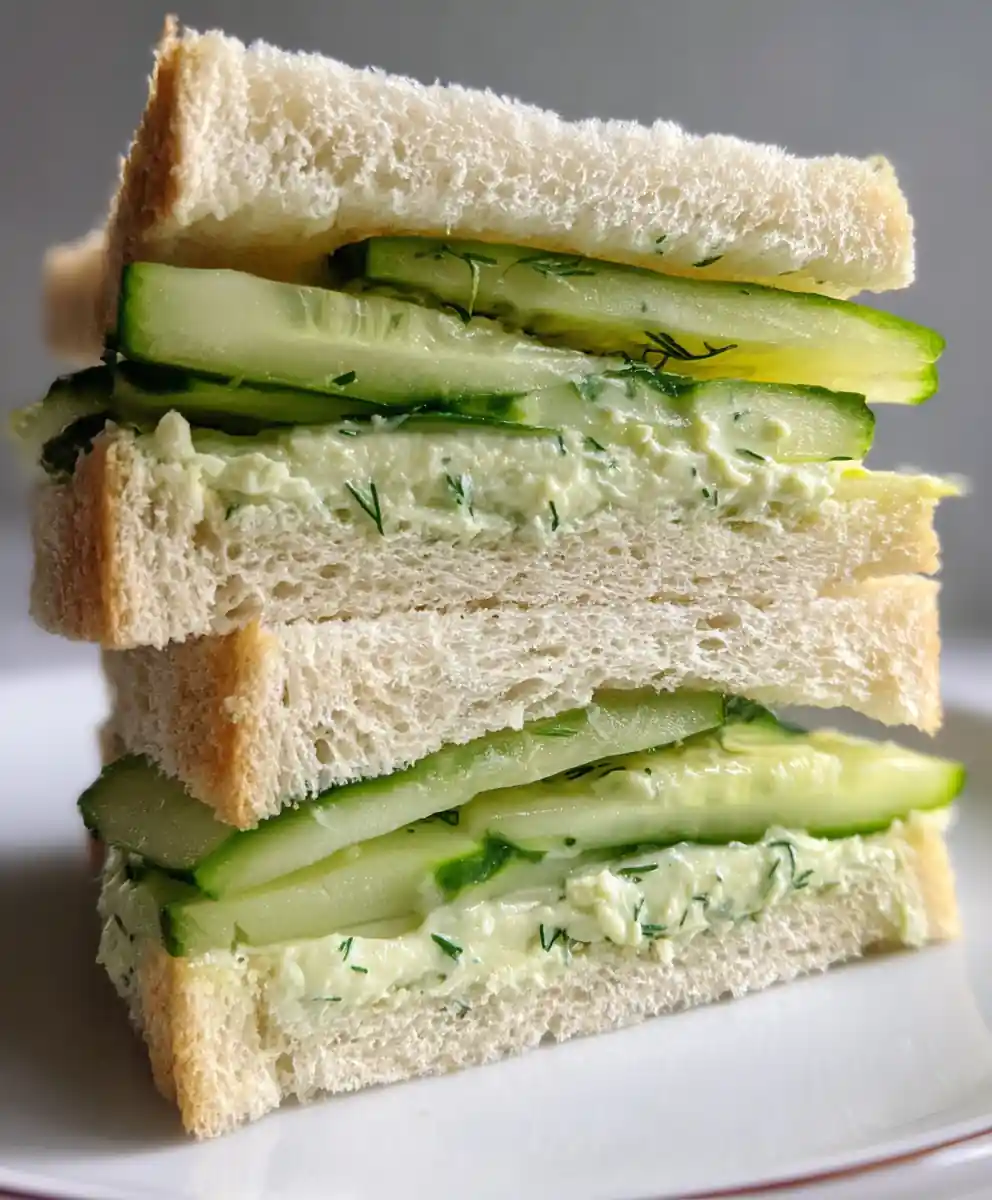 Cucumber Sandwich Recipe Easy With Dill-Lime Green Spread 7 cucumber sandwich recipe easy With Dill-Lime Green Spread
