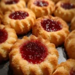 Danish Butter Cookies Recipe Golden Rings With Raspberry Jewel Centers 1761429431.3012376
