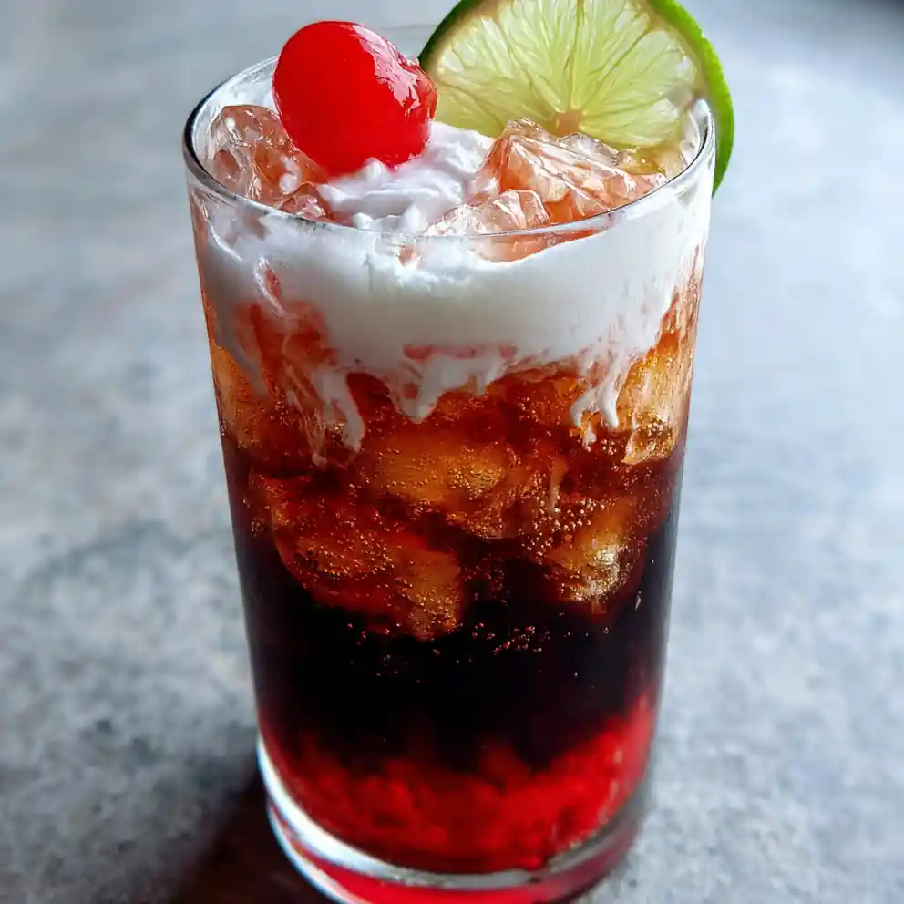 Dirty Dr Pepper Recipe With Cherry-Lime Grenadine Float 6 dirty dr pepper recipe With Cherry-Lime Grenadine Float