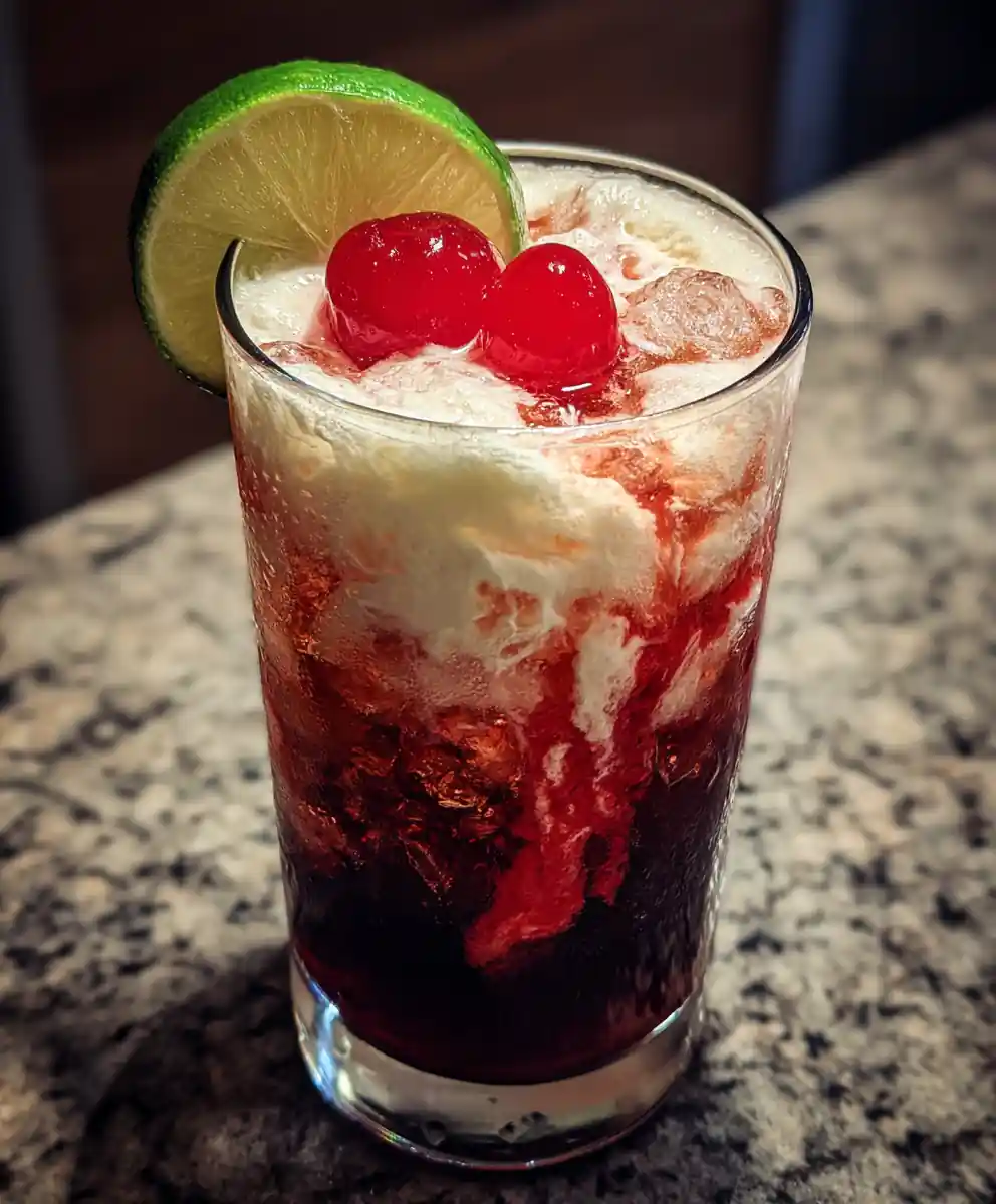 Dirty Dr Pepper Recipe With Cherry-Lime Grenadine Float 7 dirty dr pepper recipe With Cherry-Lime Grenadine Float