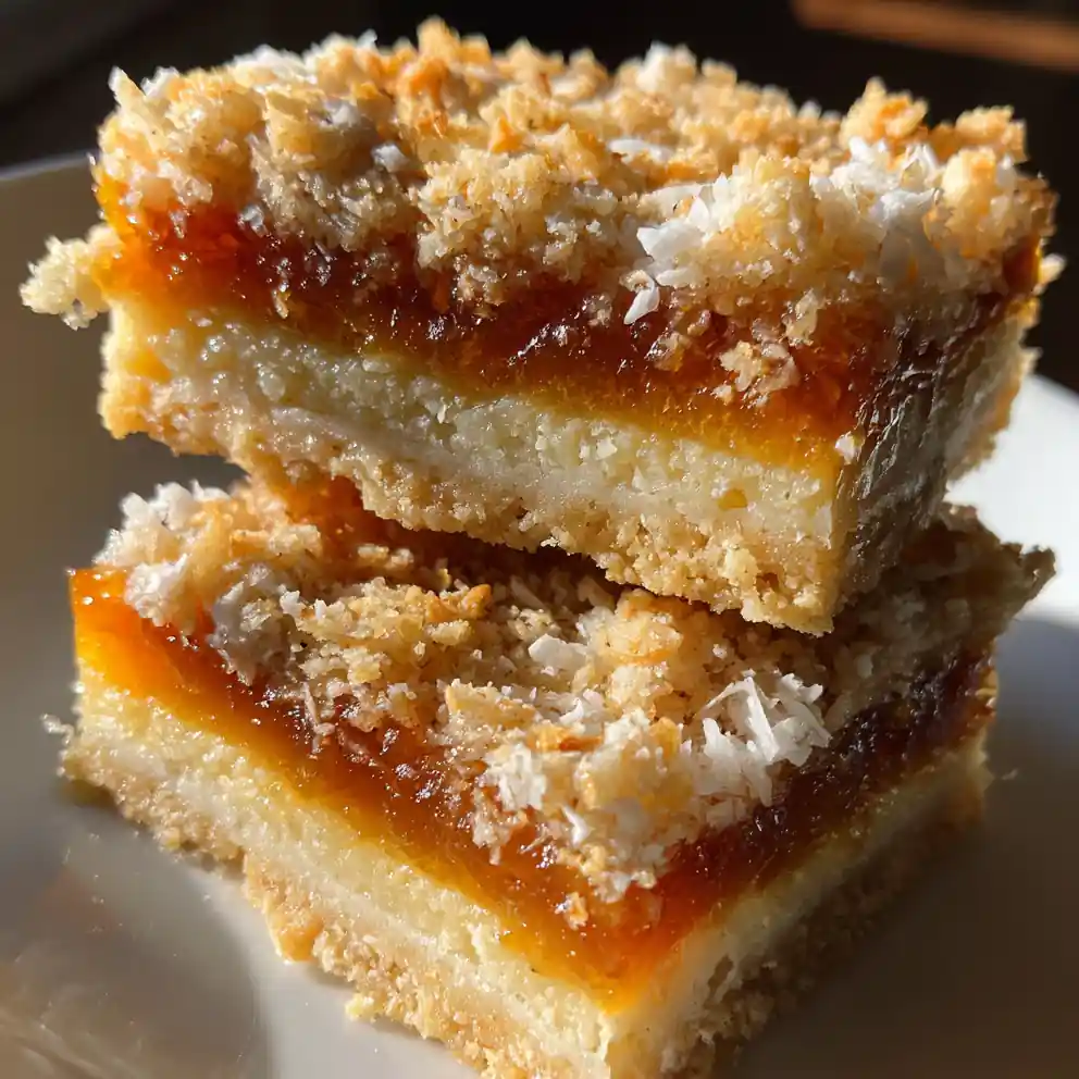 dream bars recipe With Sunset Apricot Stripe
