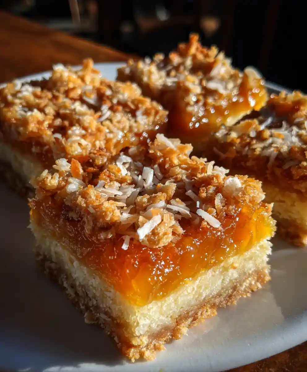 dream bars recipe With Sunset Apricot Stripe