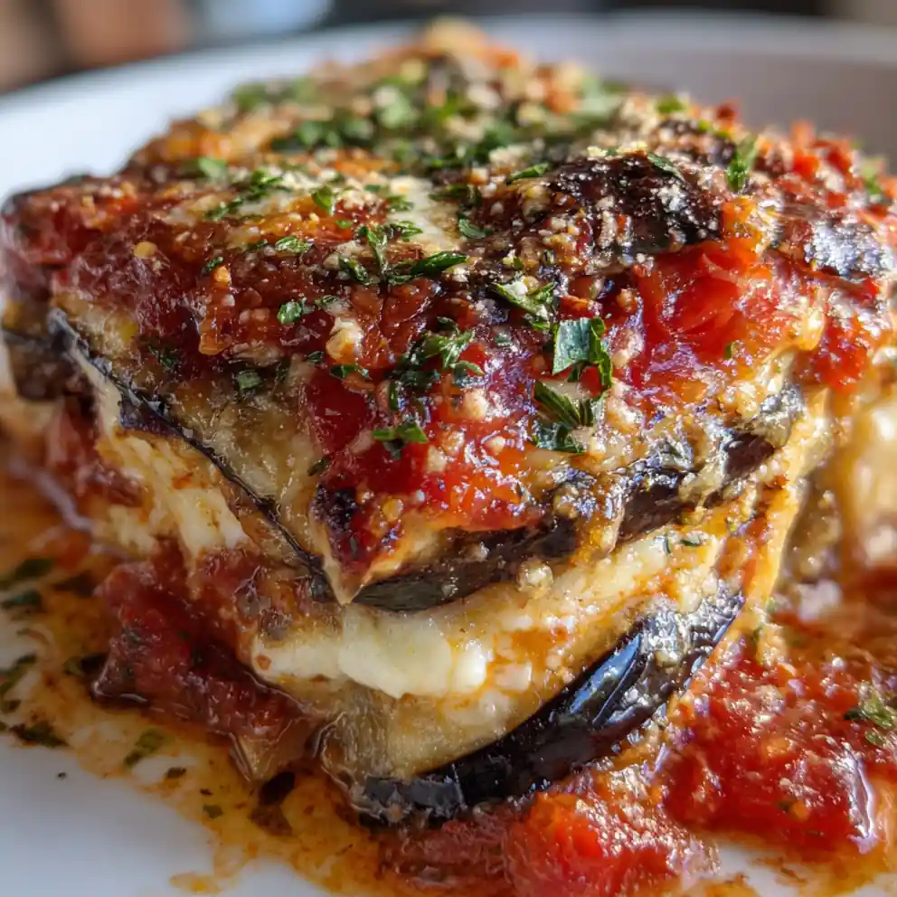 Eggplant Lasagna Recipe With Crimson Tomato Stripes 6 eggplant lasagna recipe With Crimson Tomato Stripes