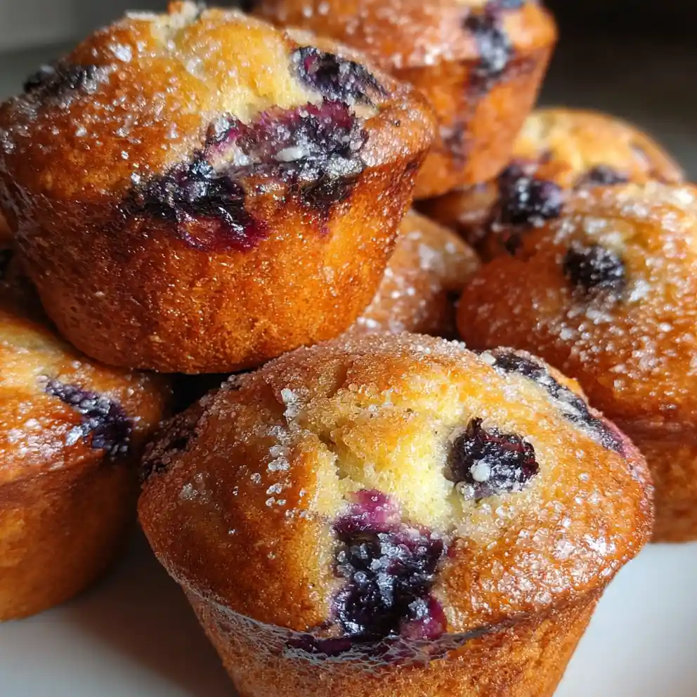 gluten free muffins recipe Blueberry Burst Tops