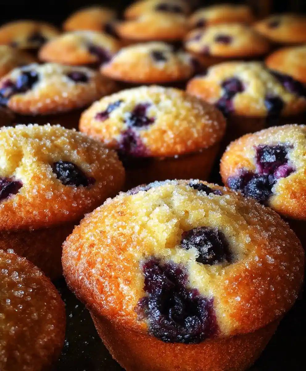 gluten free muffins recipe Blueberry Burst Tops