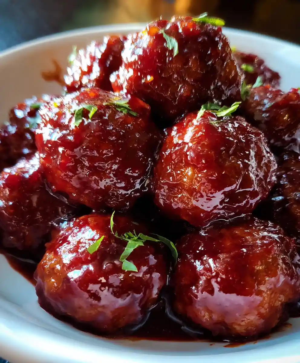 Grape Jelly Meatballs Recipe Glossy Concord Glaze 7 grape jelly meatballs recipe Glossy Concord Glaze