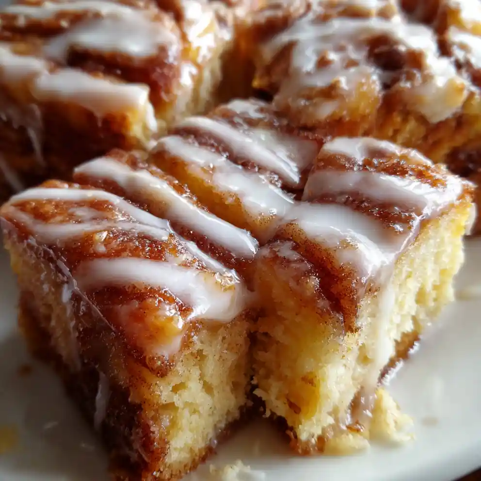 honeybun cake recipe With Cinnamon Swirl Glaze
