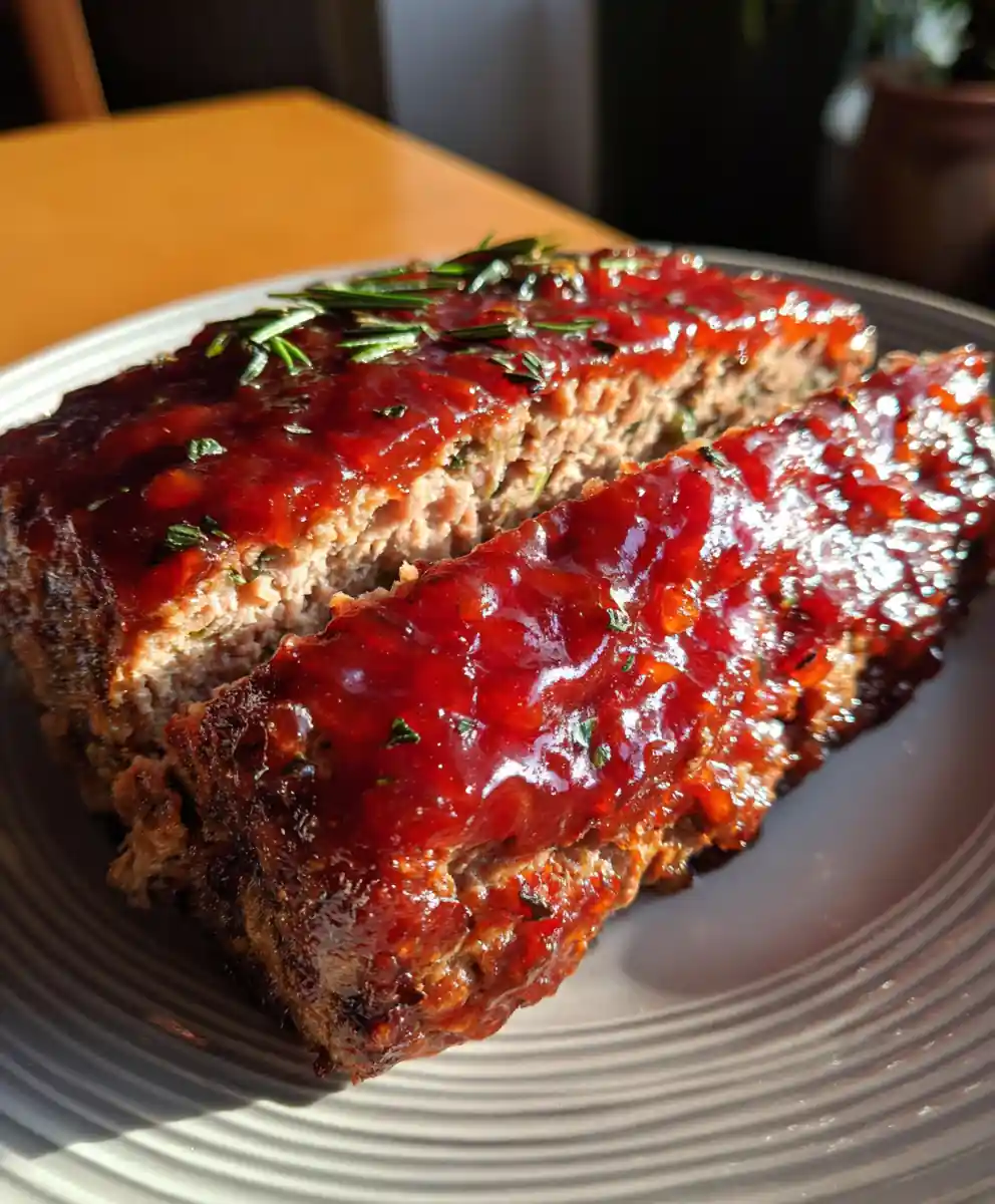 ina garten meatloaf recipe With Tomato Jam Lacquer