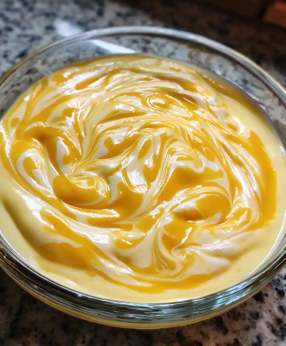 Lemon Custard Recipe With Sunshine Curd Swirl 7 lemon custard recipe With Sunshine Curd Swirl