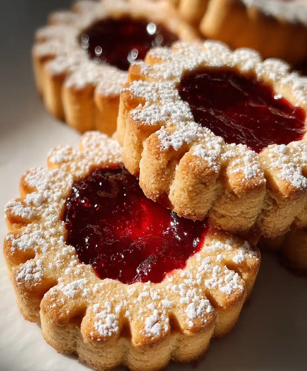 Linzer Cookies Recipe Raspberry Window Cutouts 7 linzer cookies recipe Raspberry Window Cutouts