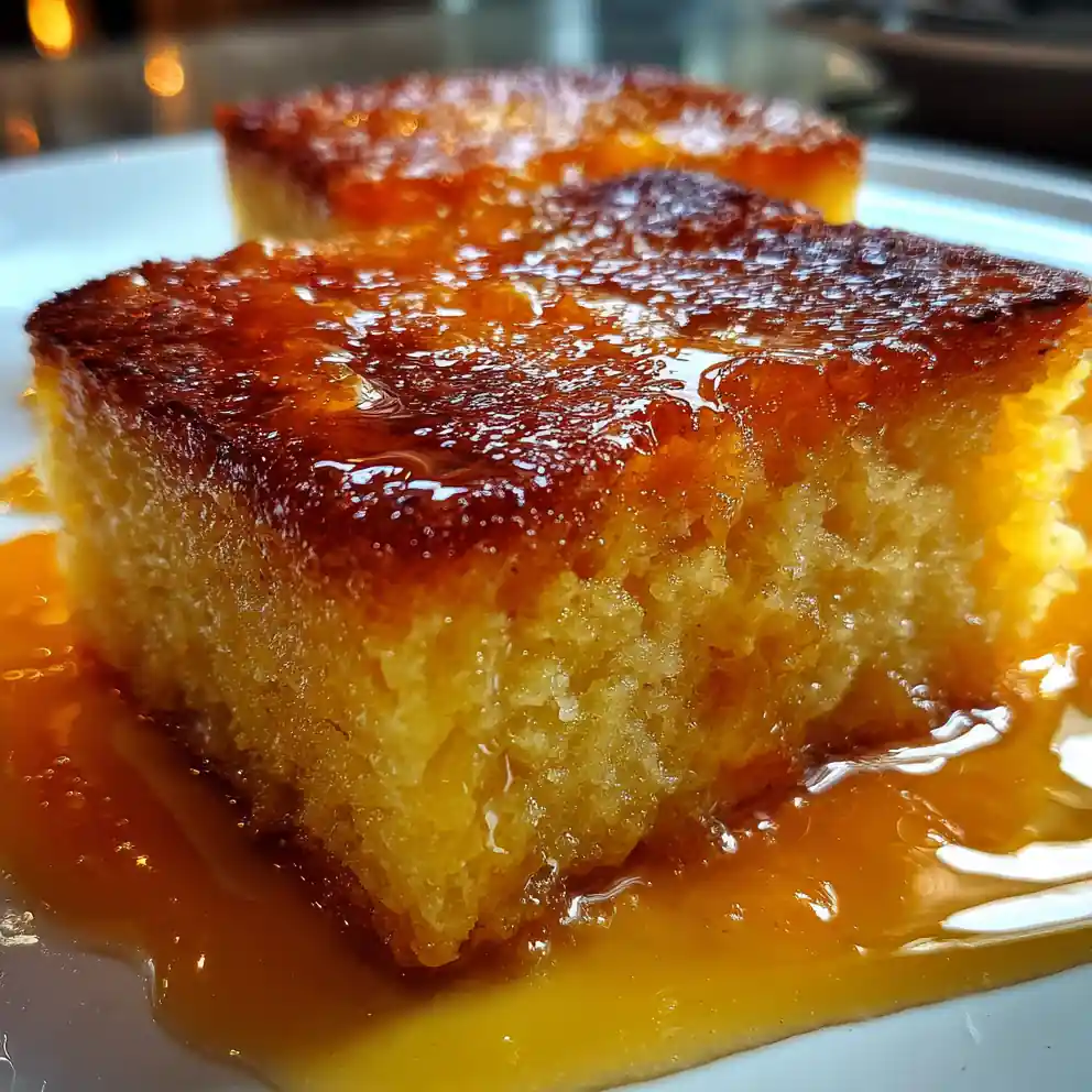 malva pudding recipe With Apricot Amber Sauce