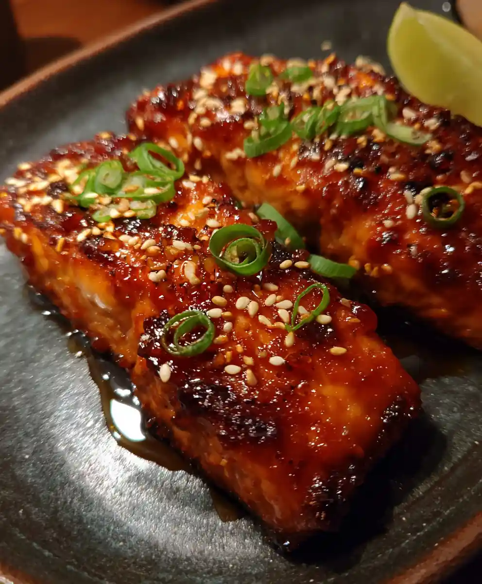 Miso Glazed Salmon Recipe Amber Miso Coral 7 miso glazed salmon recipe Amber Miso Coral