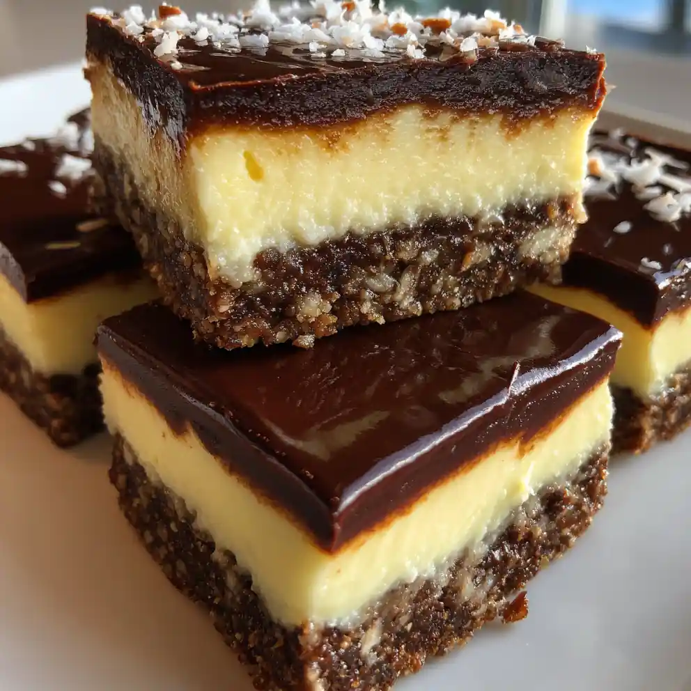 Nanaimo Bars Recipe With Cocoa Top Gloss 6 nanaimo bars recipe With Cocoa Top Gloss