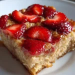 Oatmeal Bake Recipe With Strawberry Mosaic Top 1760456875.5192528