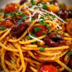 Pasta Puttanesca Recipe With Charred Tomato And Olive Red 1760455408.6148002