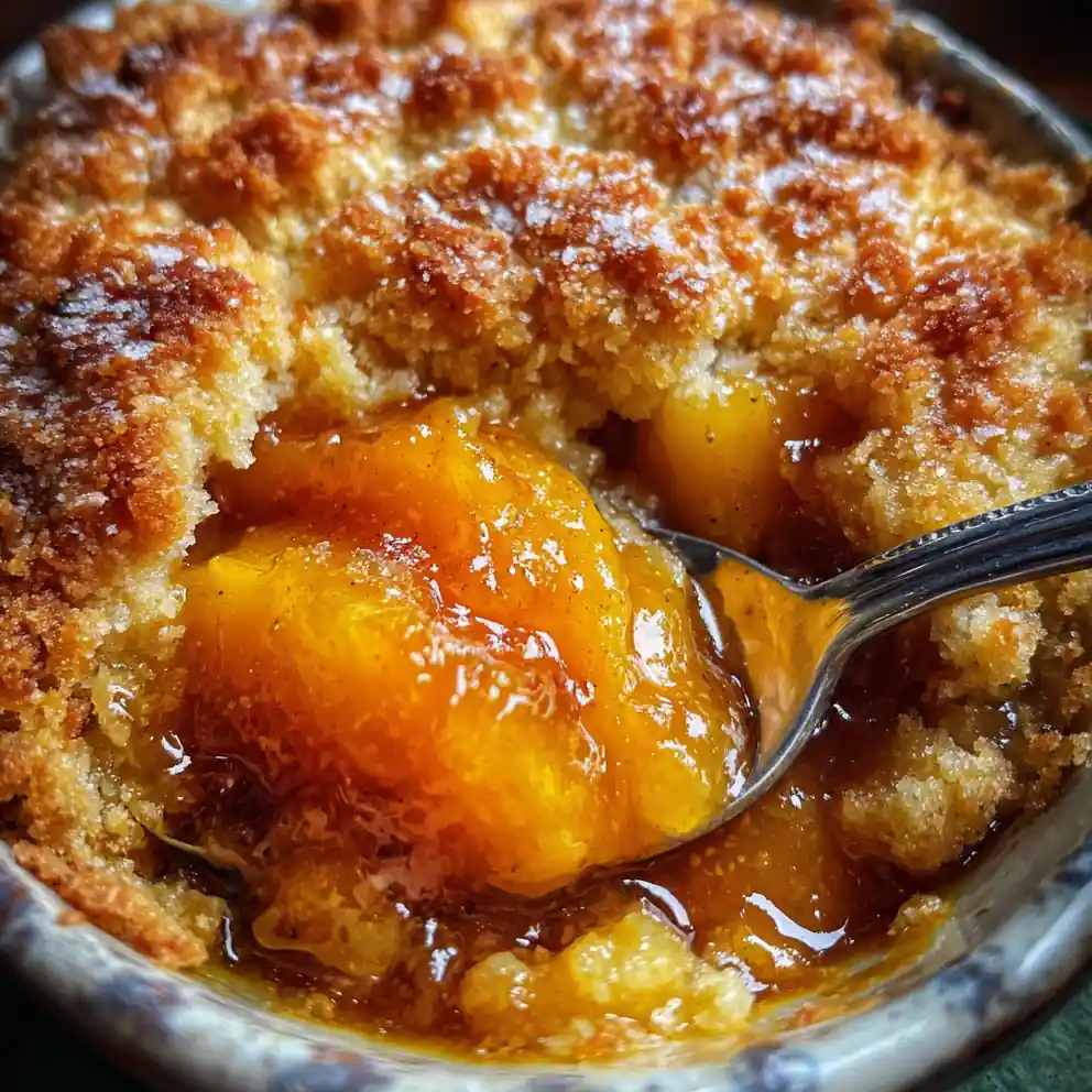 peach cobbler recipe With Sunset Sugar Crust