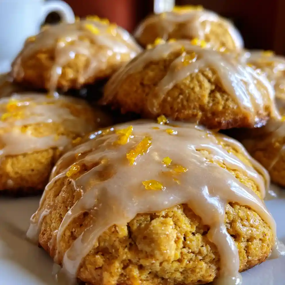 Persimmon Cookies Recipe With Maple-Orange Icing 6 persimmon cookies recipe With Maple-Orange Icing