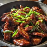 Pf Changs Mongolian Beef Recipe Glossy Mahogany Skillet 1761945497.9507034