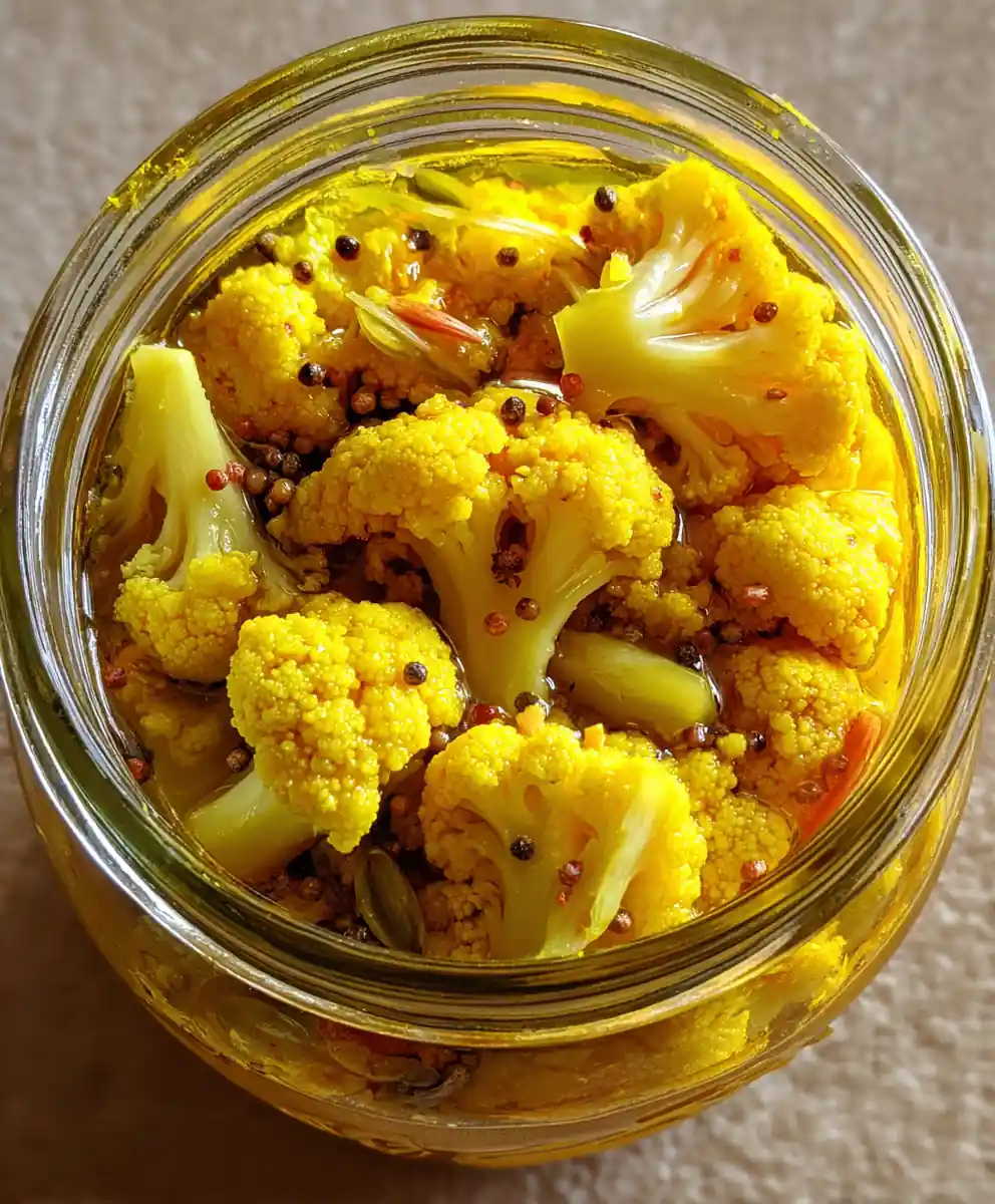 Pickled Cauliflower Recipe With Turmeric Sunshine Brine 7 pickled cauliflower recipe With Turmeric Sunshine Brine