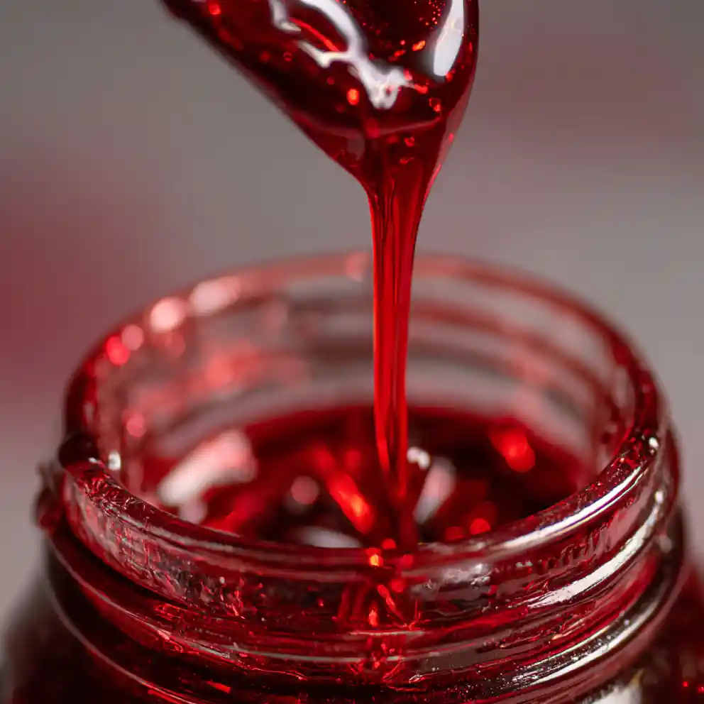 raspberry syrup recipe With Vivid Crimson Pour