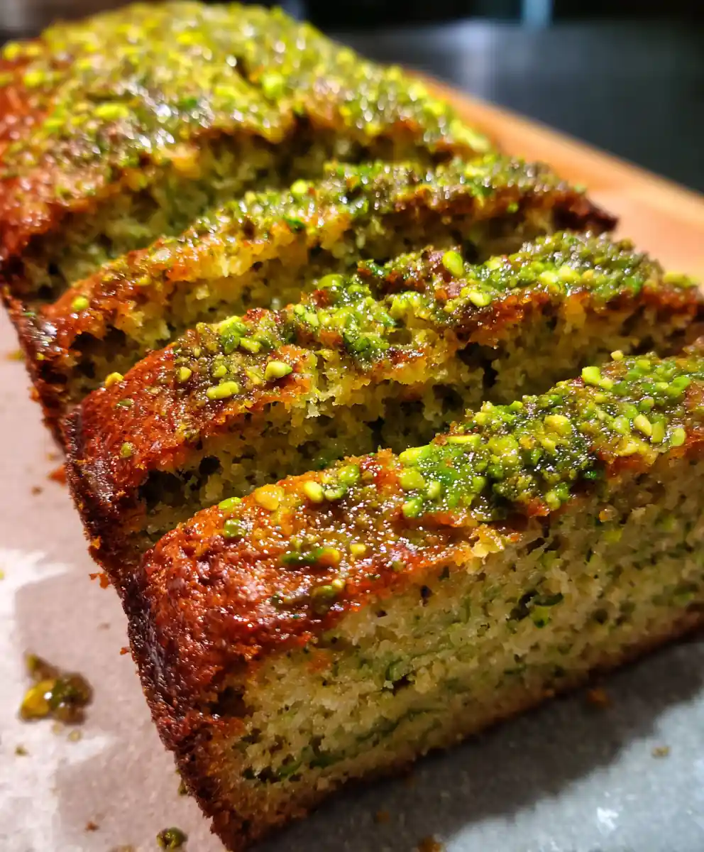 Recipe For Zucchini Bread With Pistachio Matcha Crust 7 recipe for zucchini bread With Pistachio Matcha Crust