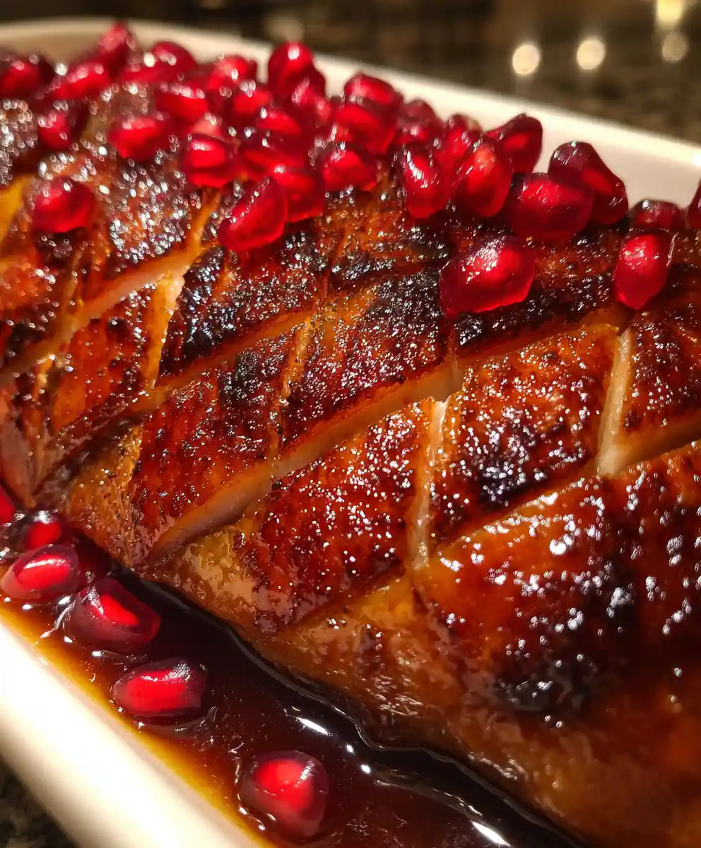Roasted Duck Recipe Five-Spice Lacquer With Pomegranate Glaze 7 roasted duck recipe Five-Spice Lacquer with Pomegranate Glaze