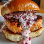 Salmon Burgers Recipe With Beet Tartar Sauce 1760455001.3204963