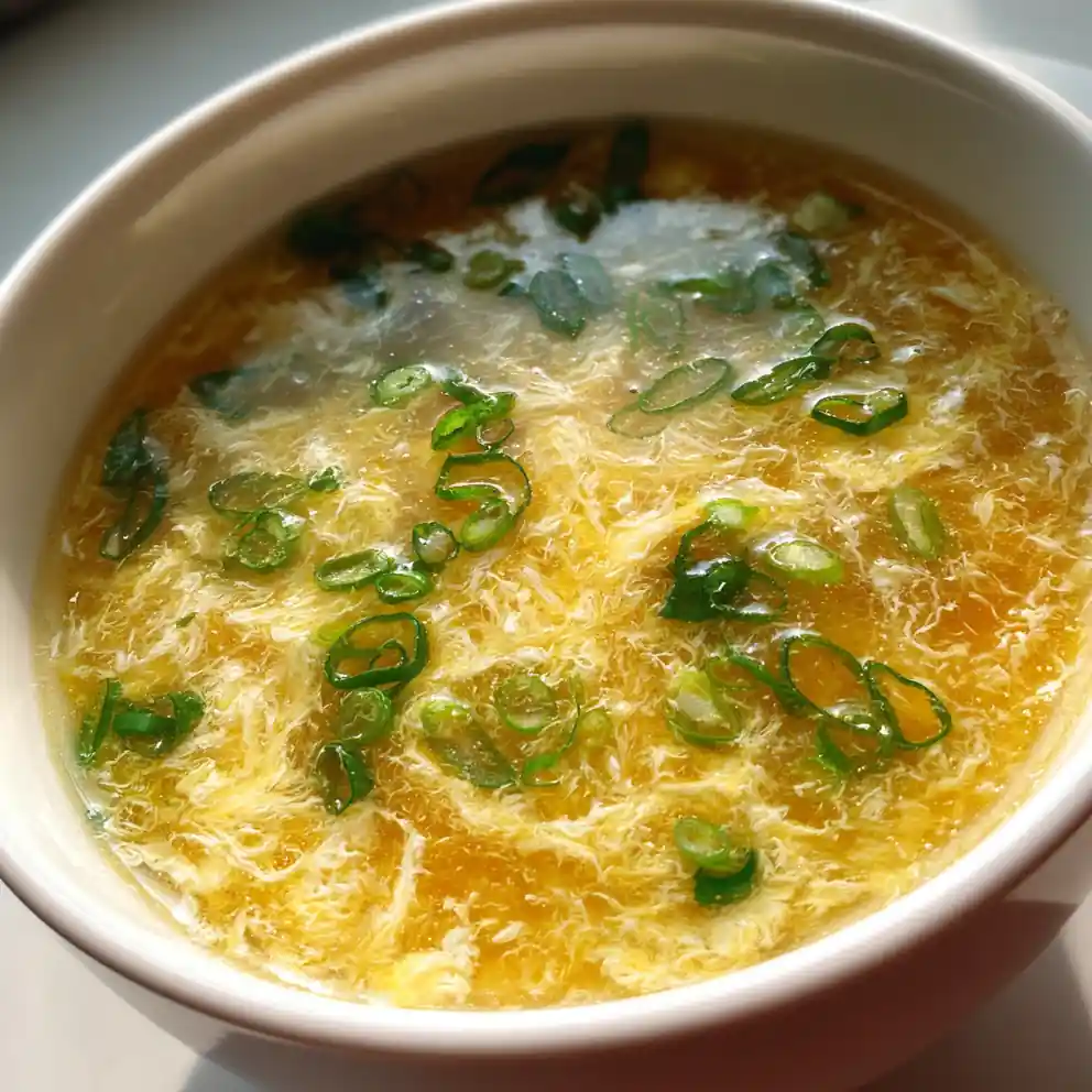 Simple Egg Drop Soup Recipe Golden Ribboned Broth 6 simple egg drop soup recipe Golden Ribboned Broth