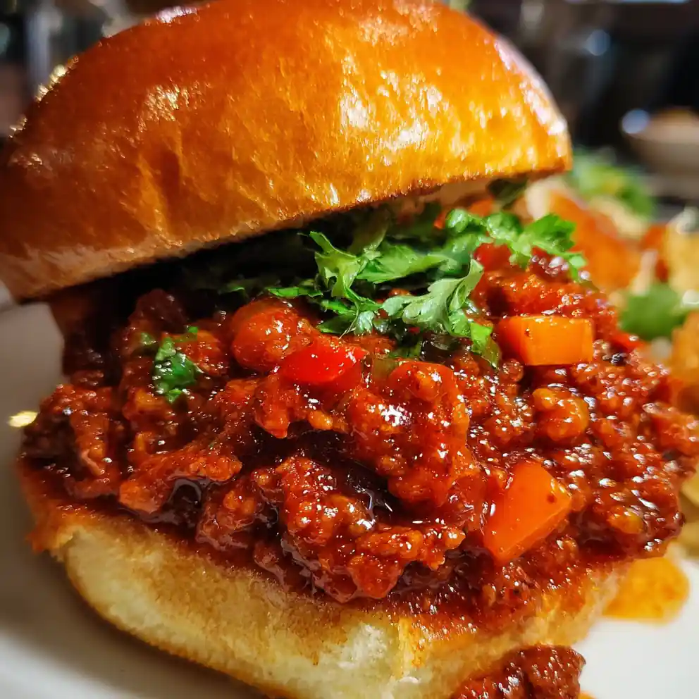 sloppy joe recipe With Fire-Roasted Pepper Sauce