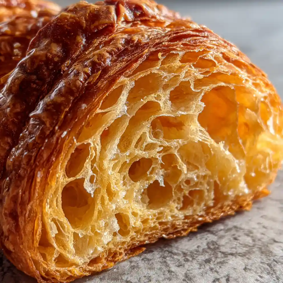 sourdough croissant recipe With Burnished Bronze Lamination