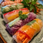 Spring Roll Recipe With Rainbow Veggie Ribbons 1760715955.2565546