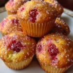 Strawberry Muffins Recipe Ruby Chunks With Sugar Tops 1761522065.8089833