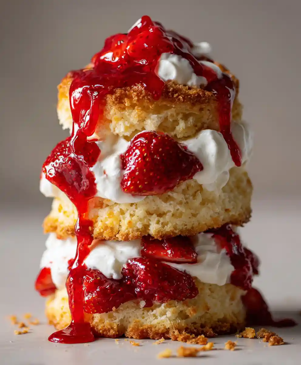 Strawberry Shortcake Recipe Easy With Strawberry Coulis Drip 7 strawberry shortcake recipe easy With Strawberry Coulis Drip