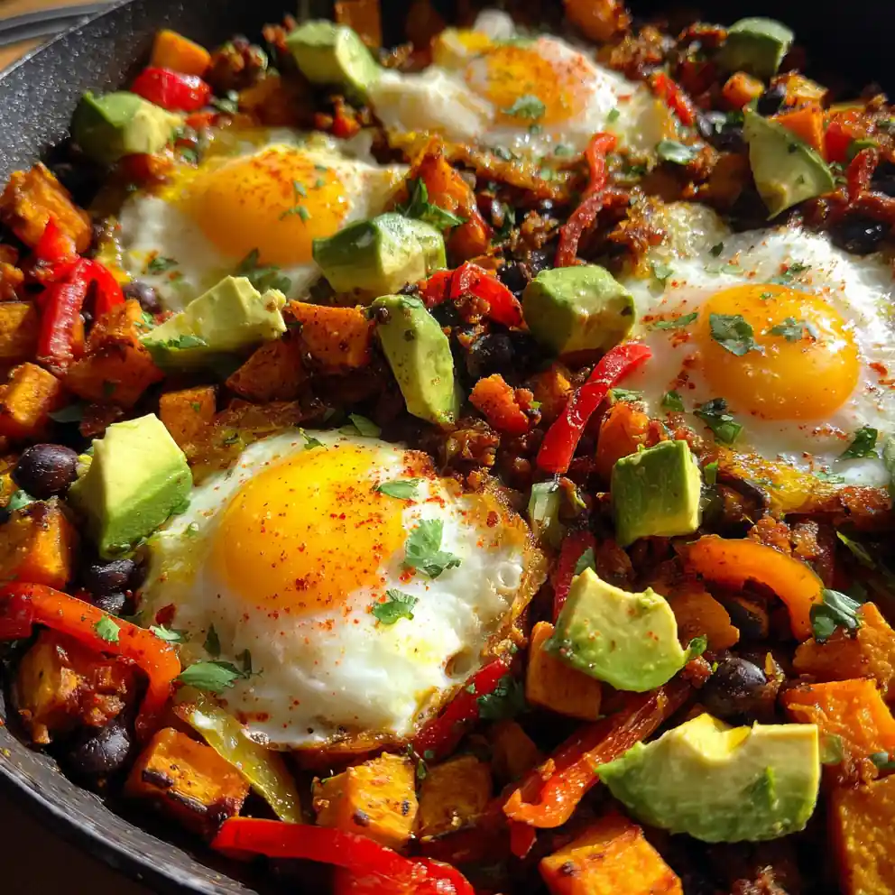 Sweet Potato Hash Recipe With Chili Red And Avocado Green 6 sweet potato hash recipe With Chili Red And Avocado Green