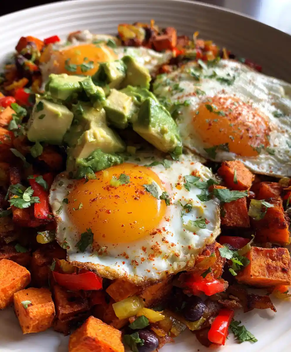 Sweet Potato Hash Recipe With Chili Red And Avocado Green 7 sweet potato hash recipe With Chili Red And Avocado Green