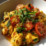 Tomato Egg Recipe With Scallion Green And Chili Red 1760375479.1752098