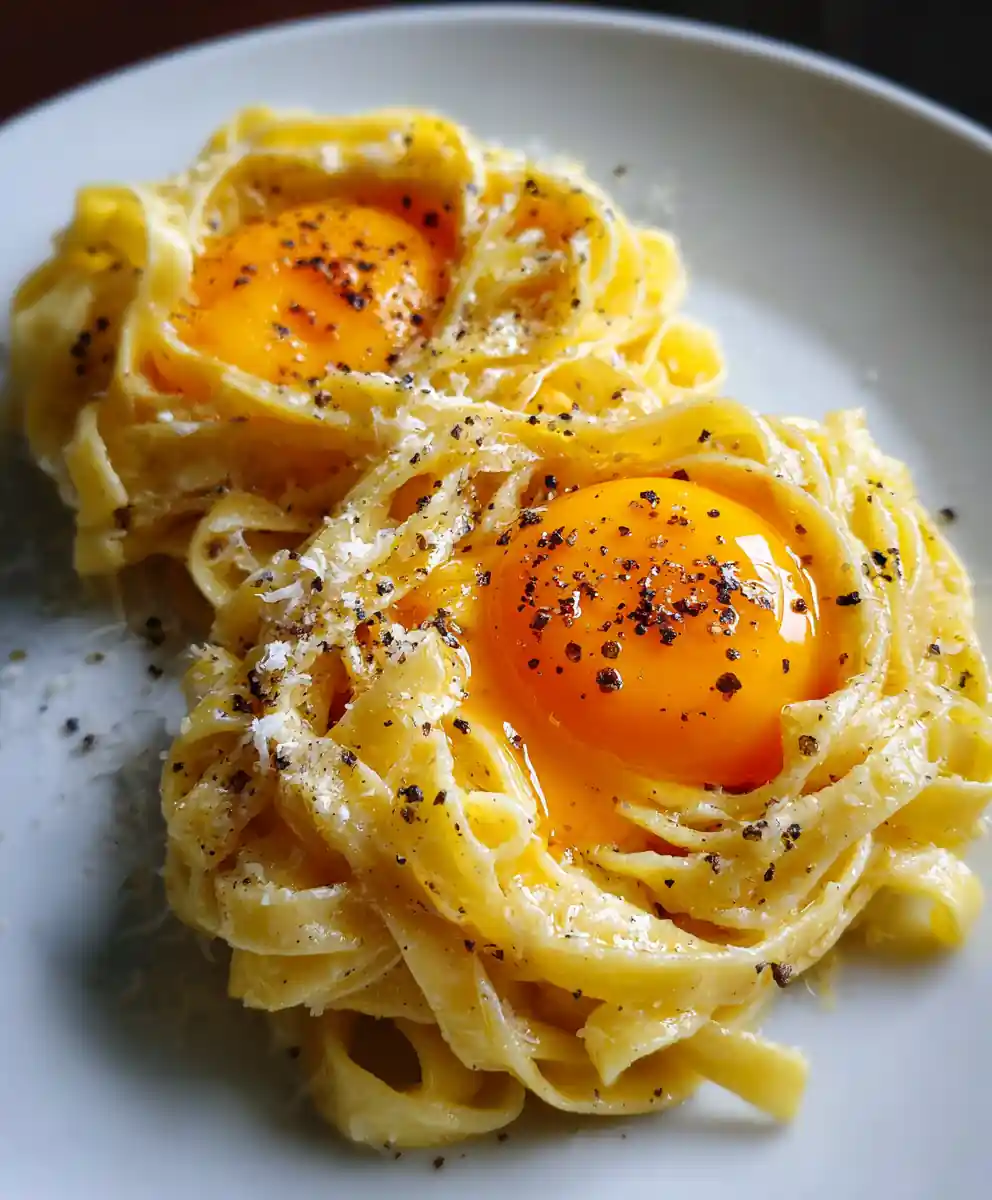Truffle Pasta Recipe With Golden Yolk Nest 7 truffle pasta recipe With Golden Yolk Nest