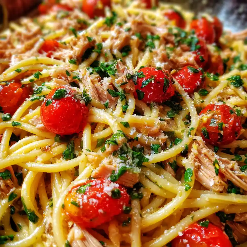 Tuna Pasta Recipe With Blistered Cherry Tomato Confetti 6 tuna pasta recipe With Blistered Cherry Tomato Confetti