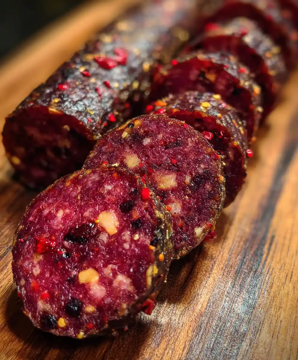 Venison Summer Sausage Recipe Crimson Cranberry Pepper Speckle 7 venison summer sausage recipe Crimson Cranberry Pepper Speckle