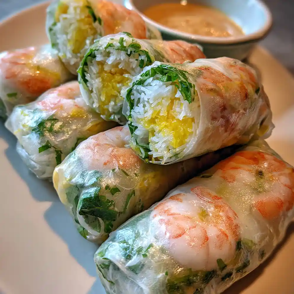 Vietnamese Spring Roll Recipe With Emerald Herb Wrap And Mango Threads 6 vietnamese spring roll recipe With Emerald Herb Wrap And Mango Threads