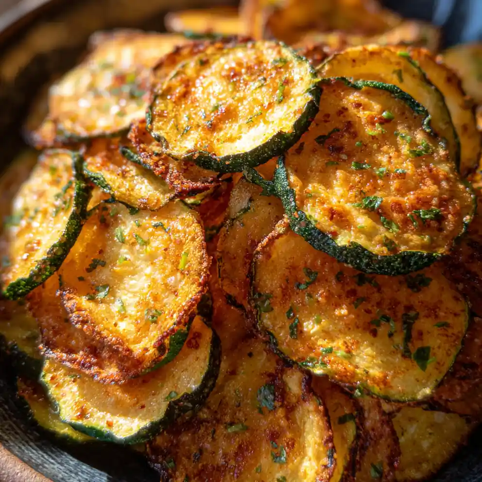 zucchini chips recipe With Paprika Dust And Lime Zest
