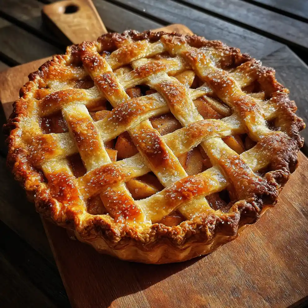 Apple.Pie Recipe Brown Sugar Lattice Top 6 apple.pie recipe Brown Sugar Lattice Top