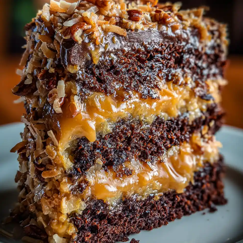 Baker'S German Chocolate Cake Recipe Coconut Pecan Frost Stripe 6 baker's german chocolate cake recipe Coconut Pecan Frost Stripe
