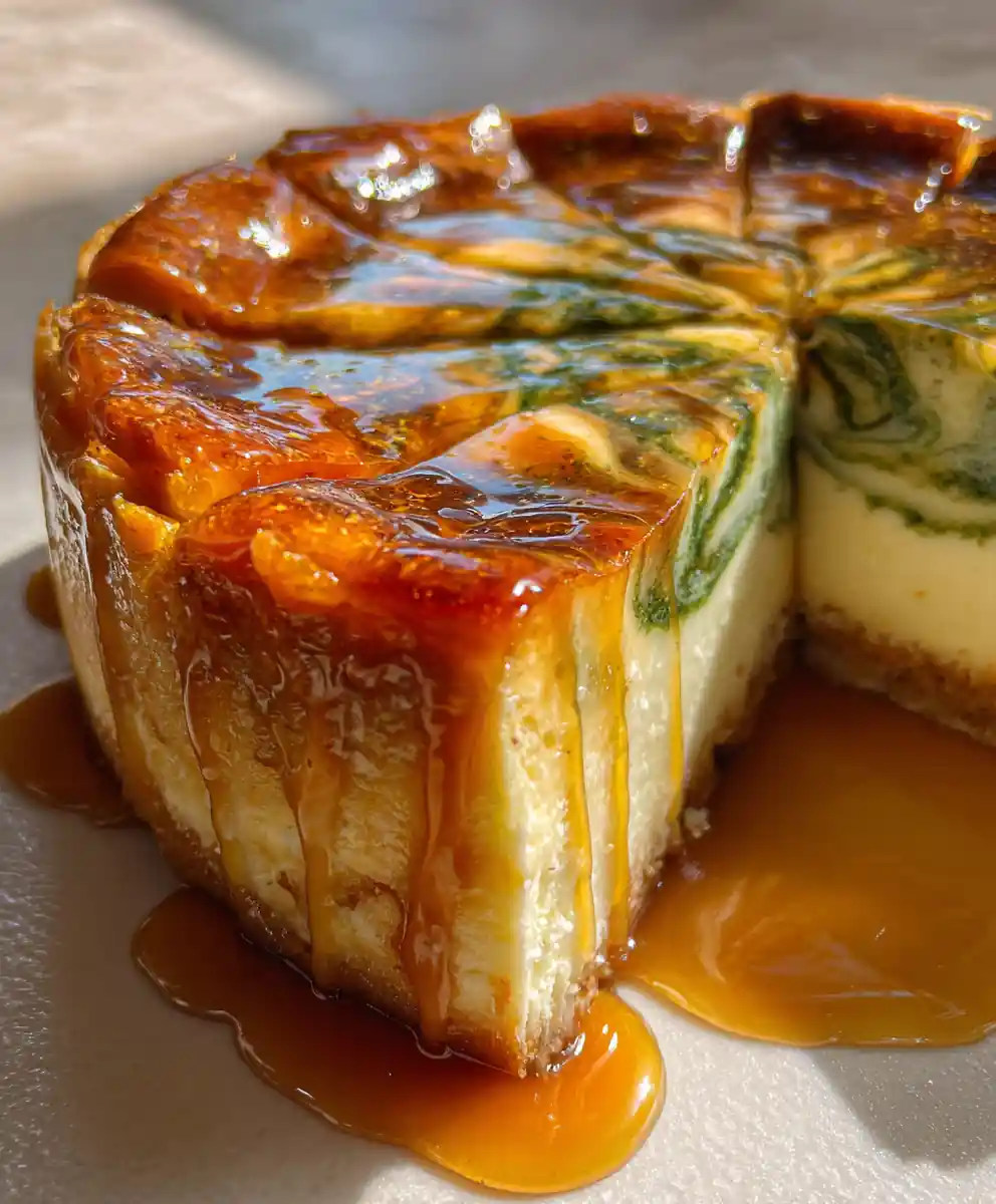 baklava cheesecake recipe Honey Pistachio Swirl