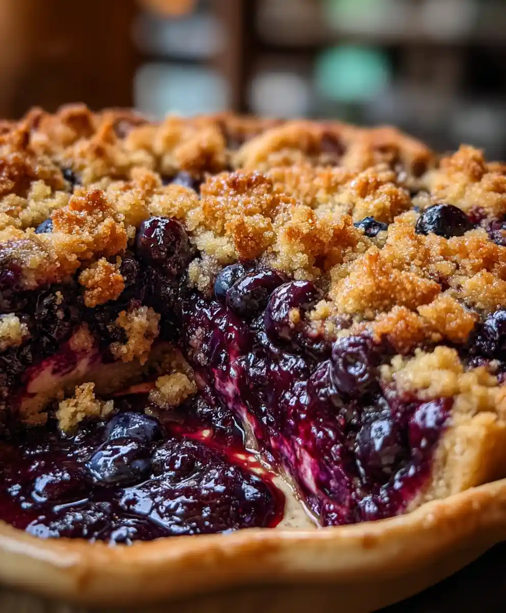 blueberry crumb pie recipe Lemon Zest Streusel Crown